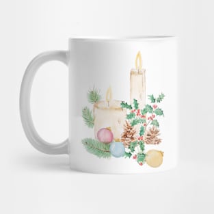 Christmas decoration painting Mug